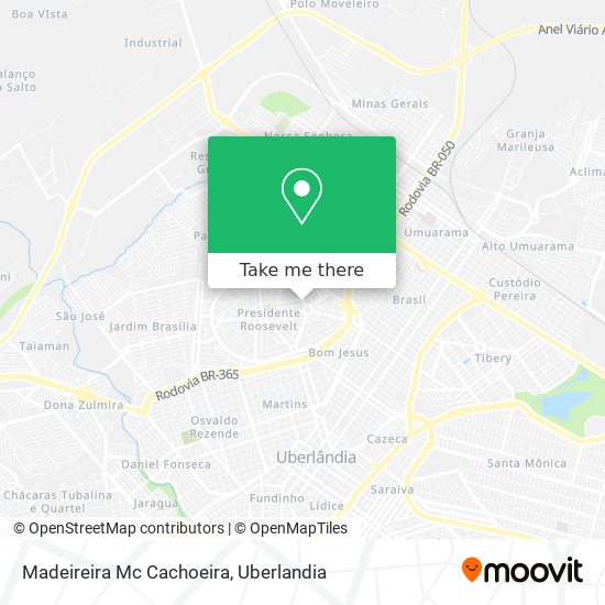Madeireira Mc Cachoeira map