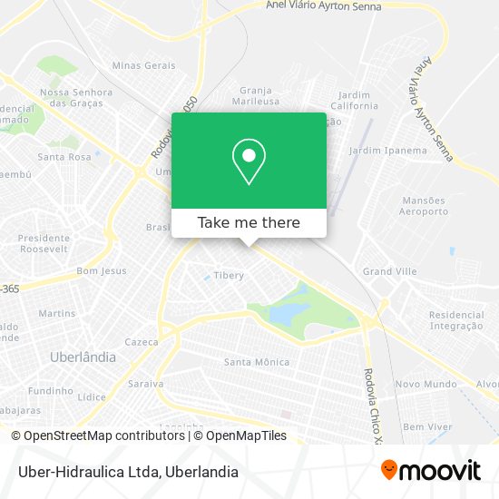 Uber-Hidraulica Ltda map