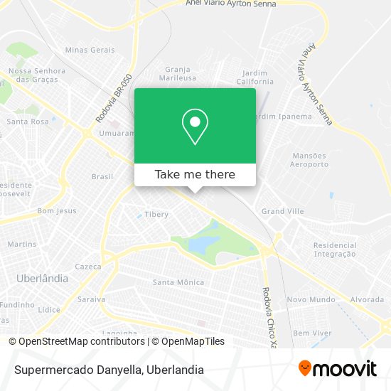 Supermercado Danyella map