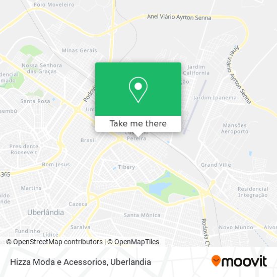 Hizza Moda e Acessorios map