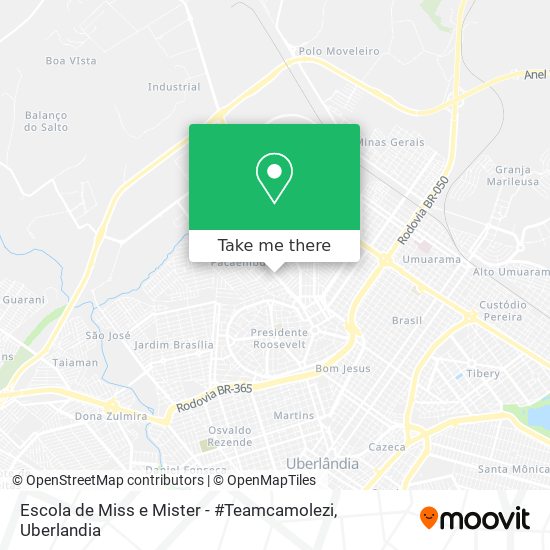 Mapa Escola de Miss e Mister - #Teamcamolezi