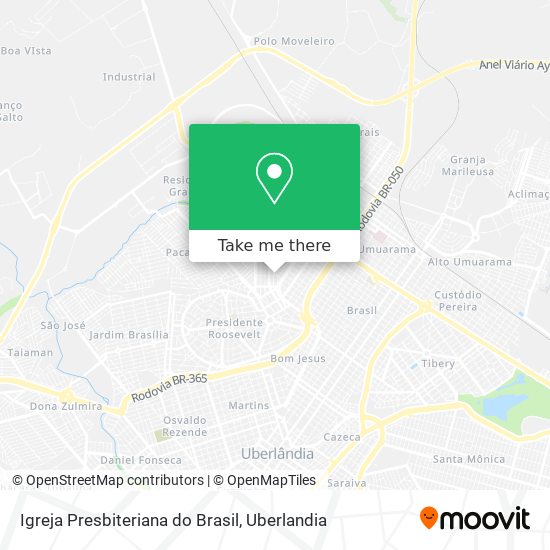 Igreja Presbiteriana do Brasil map