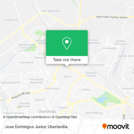 Jose Domingos Junior map