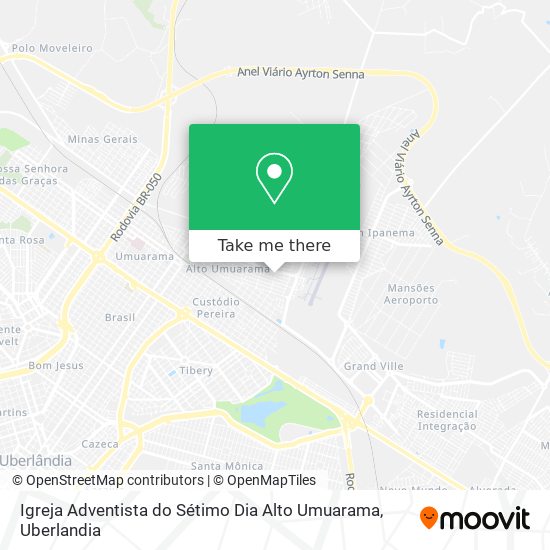 Igreja Adventista do Sétimo Dia Alto Umuarama map