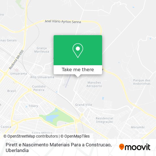 Pirett e Nascimento Materiais Para a Construcao map