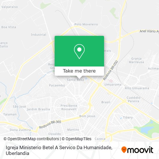 Mapa Igreja Ministerio Betel A Servico Da Humanidade