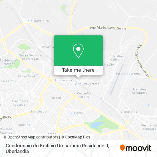 Condominio do Edificio Umuarama Residence II map