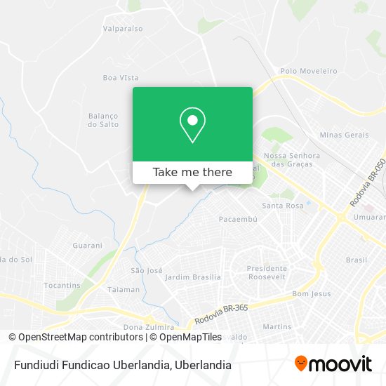 Fundiudi Fundicao Uberlandia map