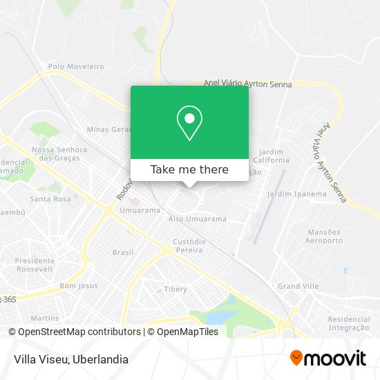 Mapa Villa Viseu