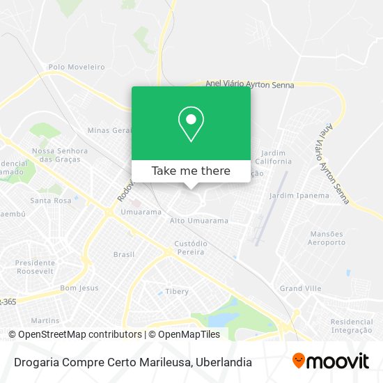 Drogaria Compre Certo Marileusa map