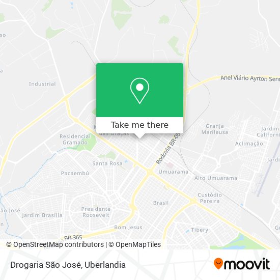 Drogaria São José map