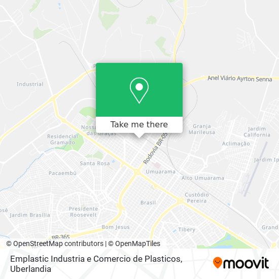 Emplastic Industria e Comercio de Plasticos map