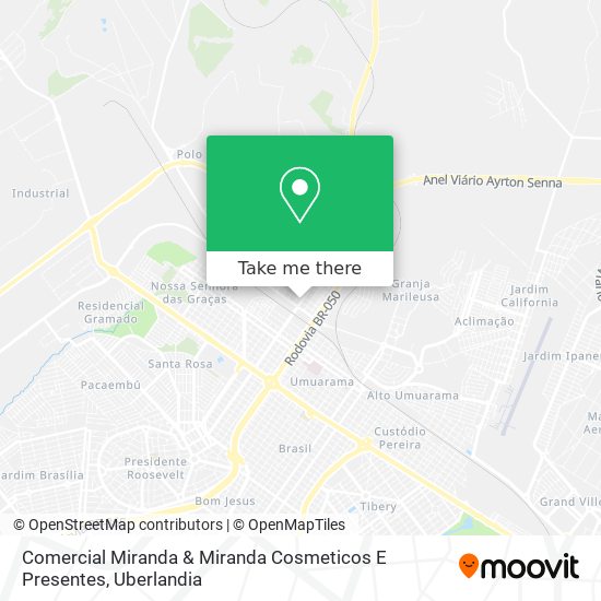 Comercial Miranda & Miranda Cosmeticos E Presentes map