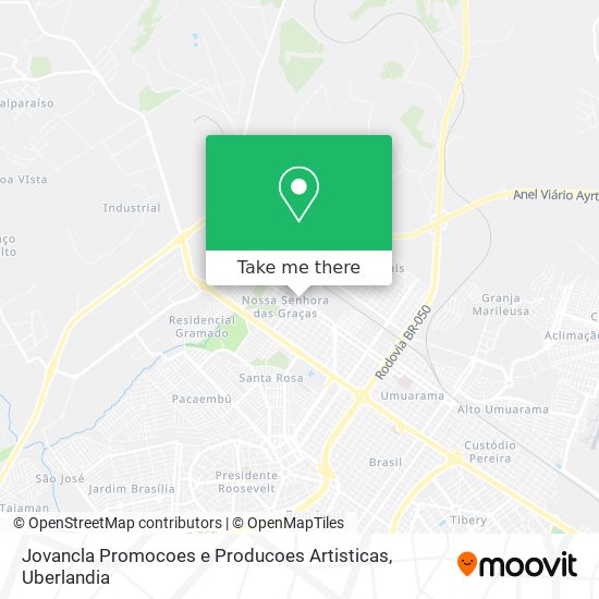 Jovancla Promocoes e Producoes Artisticas map