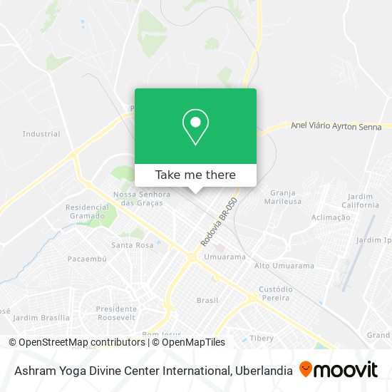 Ashram Yoga Divine Center International map