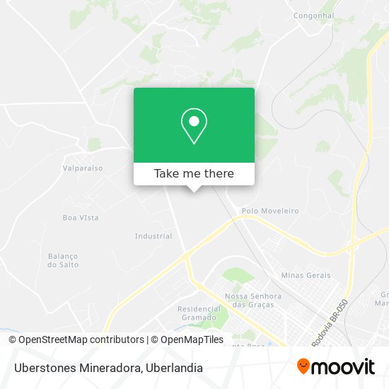 Uberstones Mineradora map