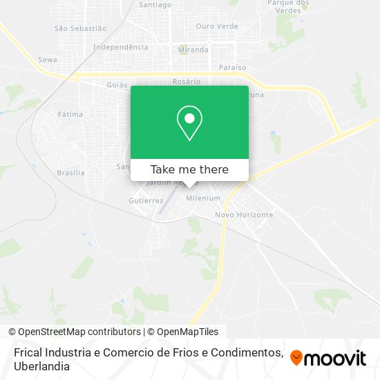 Frical Industria e Comercio de Frios e Condimentos map