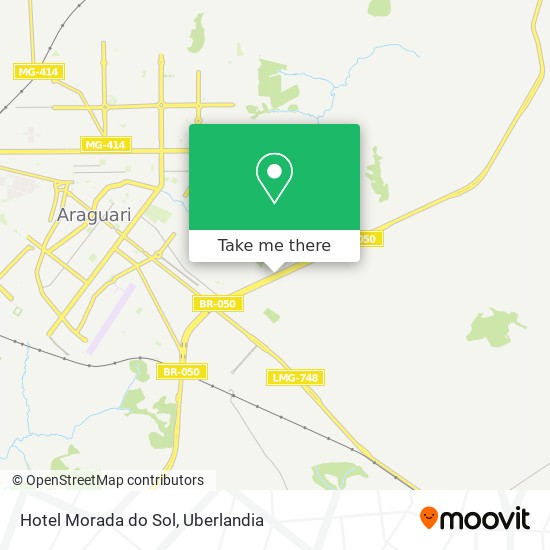 Hotel Morada do Sol map