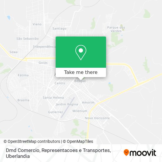 Dmd Comercio, Representacoes e Transportes map