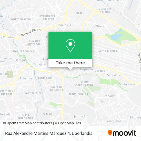 Mapa Rua Alexandre Martins Marquez 4