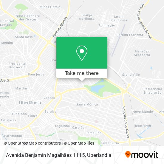 Avenida Benjamin Magalhães 1115 map