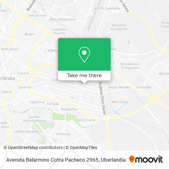 Avenida Belarmino Cotta Pacheco 2965 map