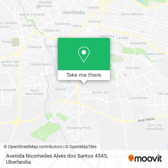 Avenida Nicomedes Alves dos Santos 4545 map