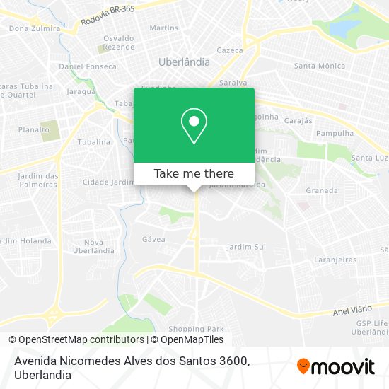 Avenida Nicomedes Alves dos Santos 3600 map