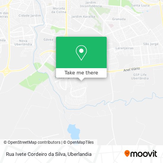 Rua Ivete Cordeiro da Silva map