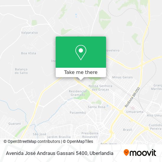 Avenida José Andraus Gassani 5400 map