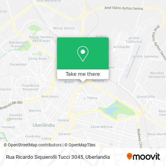 Mapa Rua Ricardo Siquierolli Tucci 3045