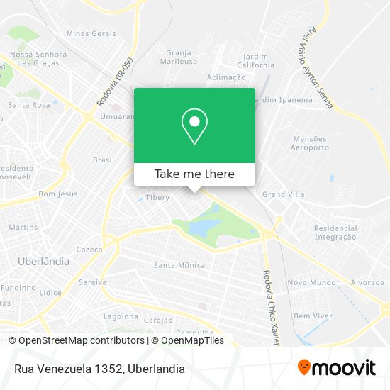 Rua Venezuela 1352 map