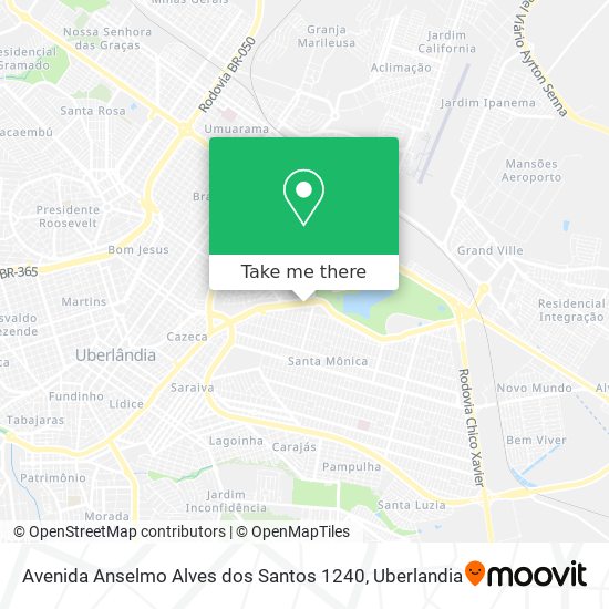 Avenida Anselmo Alves dos Santos 1240 map