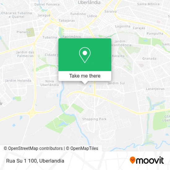 Rua Su 1 100 map