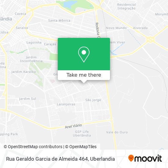 Rua Geraldo Garcia de Almeida 464 map