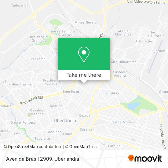 Mapa Avenida Brasil 2909