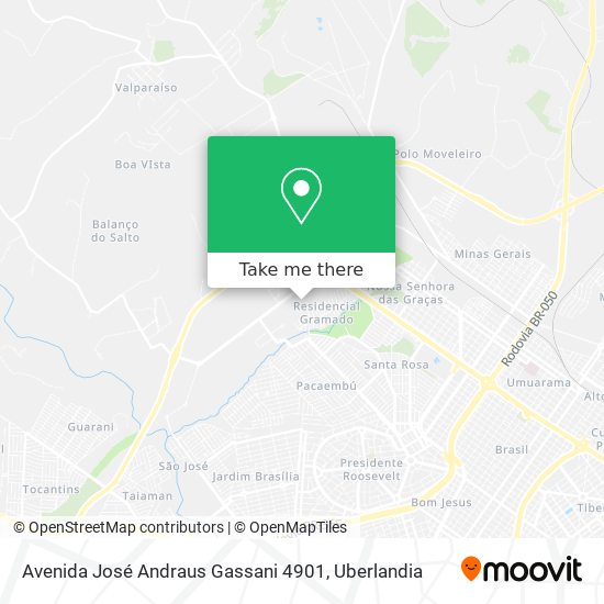 Mapa Avenida José Andraus Gassani 4901