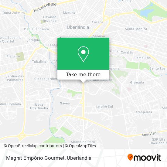 Magnit Empório Gourmet map