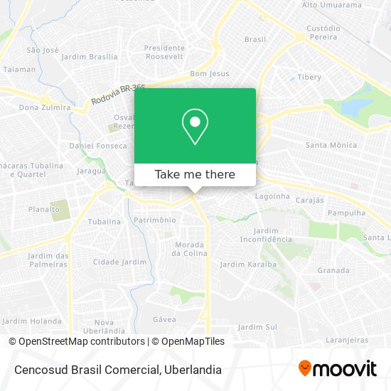 Cencosud Brasil Comercial map