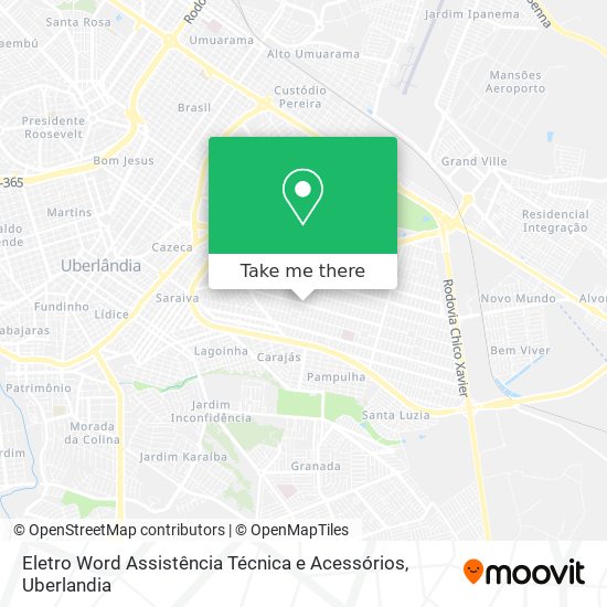 Mapa Eletro Word Assistência Técnica e Acessórios