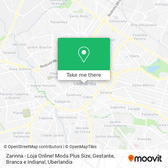 Mapa Zarinna - Loja Online! Moda Plus Size, Gestante, Branca e Indiana!