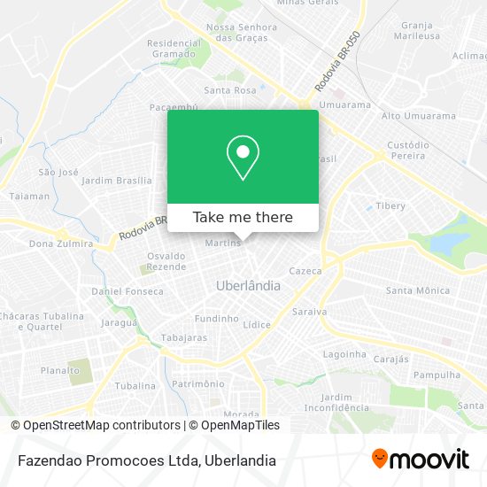 Fazendao Promocoes Ltda map