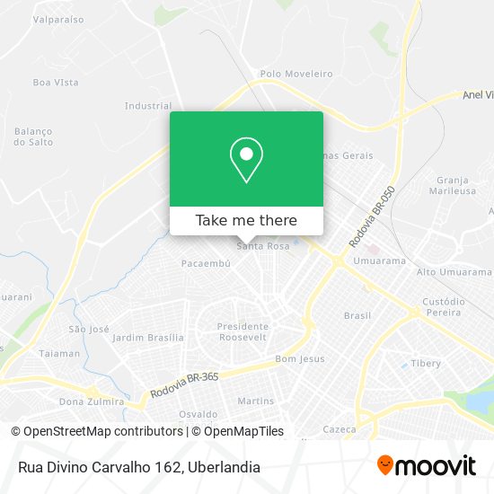 Rua Divino Carvalho 162 map