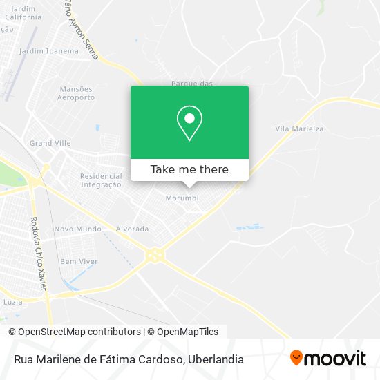 Rua Marilene de Fátima Cardoso map