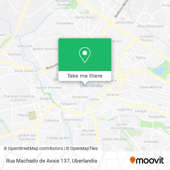 Rua Machado de Assis 137 map