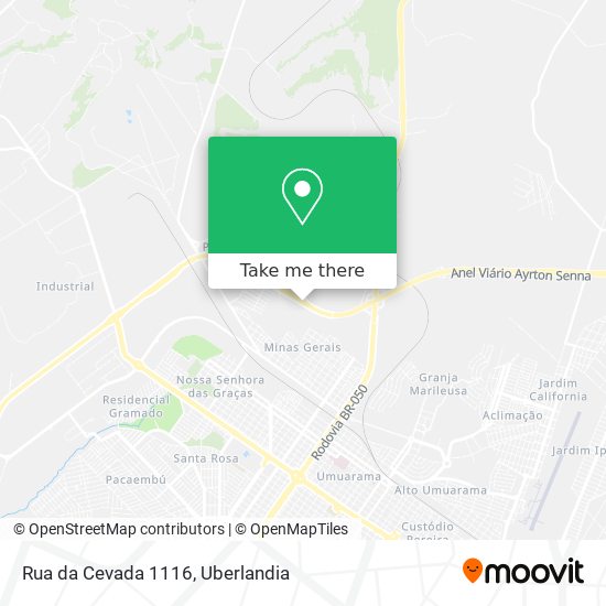 Rua da Cevada 1116 map