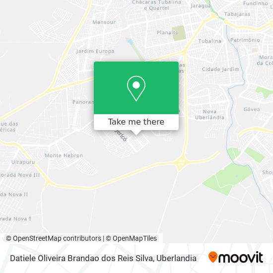 Datiele Oliveira Brandao dos Reis Silva map