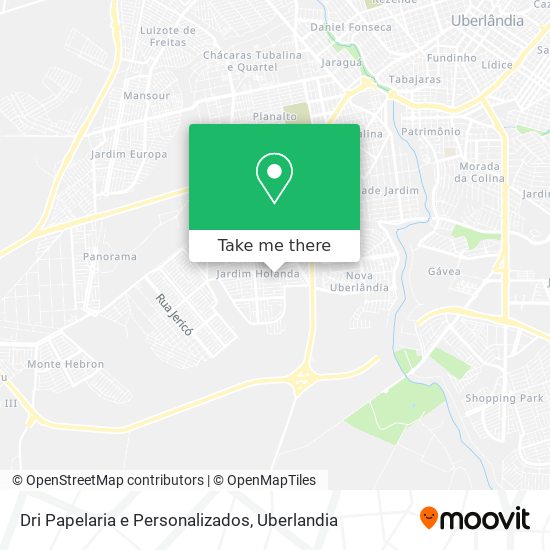 Dri Papelaria e Personalizados map
