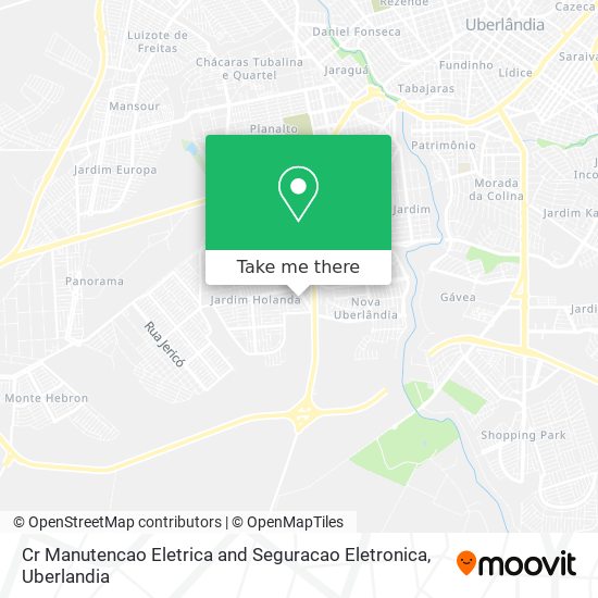 Cr Manutencao Eletrica and Seguracao Eletronica map