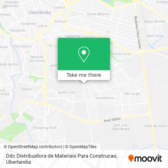 Ddc Distribuidora de Materiais Para Construcao map